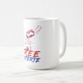 Ich stehe für Duterte Free DU30 Free Duterte Kaffeetasse (VorderseiteRechts)
