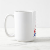 Ich stehe für Duterte Free DU30 Free Duterte Kaffeetasse (Links)