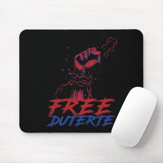 Ich stehe für Duterte Free DU30 Free Duterte Mousepad (Mit Mouse)