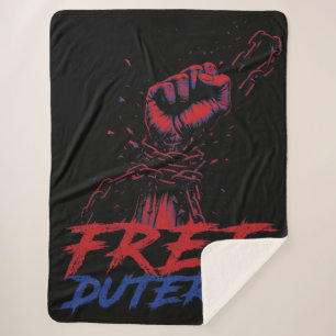 Ich stehe für Duterte Free DU30 Free Duterte Sherpadecke