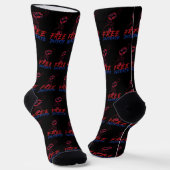 Ich stehe für Duterte Free DU30 Free Duterte Socken (Gewinkelt)