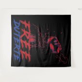 Ich stehe für Duterte Free DU30 Free Duterte Wandteppich (Vorderseite (Horizontal))