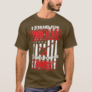 Ich stehe für unseren Christlichen Veteranen-T - S T-Shirt