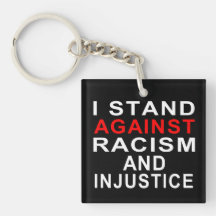 ICH STEHE GEGEN RASSISMUS UND UNRECHT: White Writi