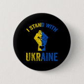 Ich stehe hinter der Ukraine7 Button (Vorderseite)