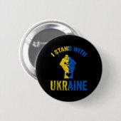 Ich stehe hinter der Ukraine7 Button (Vorne & Hinten)