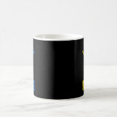 Ich stehe hinter der Ukraine7 Kaffeetasse (Mittel)