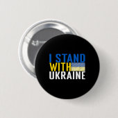 Ich stehe hinter der Ukraine 15 Button (Vorne & Hinten)