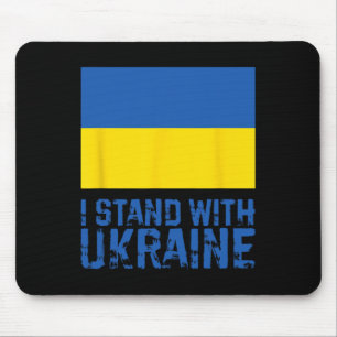 Ich stehe hinter der Ukraine 6 Mousepad