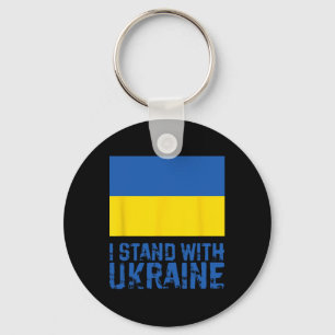 Ich stehe hinter der Ukraine 6 Schlüsselanhänger