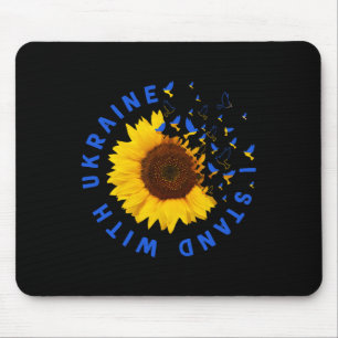 Ich stehe hinter der Ukraine Jüdisch Bete für die Mousepad