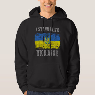 Ich stehe hinter der Ukraine Lustig Putin Ukrainis Hoodie