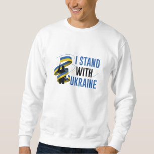 Ich stehe hinter der Ukraine Sweatshirt