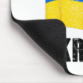 Ich stehe hinter der Ukraine Unterstützung der Ukr Mousepad (Ecke)