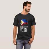 Ich stehe hinter Digong Duterte PRRD DU30 Philippi T-Shirt (Vorne ganz)