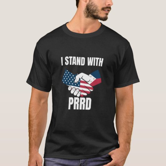 Ich stehe hinter Digong Duterte PRRD DU30 Philippi T-Shirt (Vorderseite)
