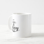 Ich stehe hinter dir Stockfigur Freundschaft Neuhe Kaffeetasse (Vorderseite Links)