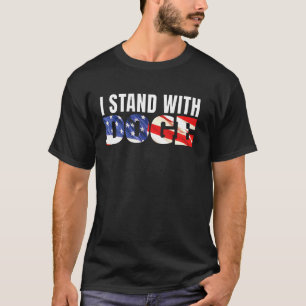 Ich stehe hinter DOGE Elon T-Shirt