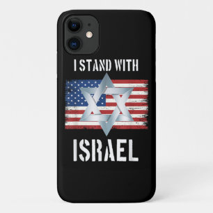 ich stehe hinter Israel Case-Mate iPhone Hülle