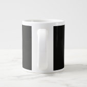 Ich stehe hinter Israel Jumbo-Tasse (Rückseite)