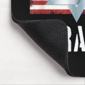 ich stehe hinter Israel Mousepad (Ecke)