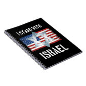 ich stehe hinter Israel Notizblock (Rechte Seite)
