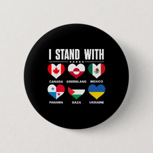 Ich stehe hinter Kanada Grönland Mexiko Panama Gaz Button