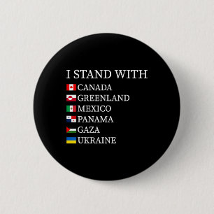 Ich stehe hinter Kanada Grönland Mexiko Panama Gaz Button