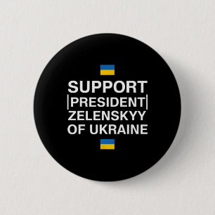 Ich stehe hinter Präsident Zelensky - Ich stehe hi Button