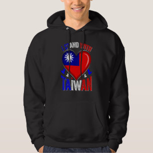 Ich stehe hinter Taiwan Ich liebe Taiwan Taiwanesi Hoodie