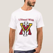 Ich stehe hinter VMI T-Shirt (Vorderseite)