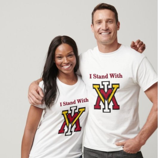 Ich stehe hinter VMI T-Shirt