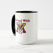 Ich stehe hinter VMI Tasse (Vorderseite Links)