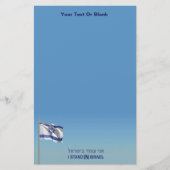 Ich stehe in Israel Briefpapier (Vorderseite)