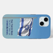 Ich stehe in Israel Case-Mate iPhone Hülle (Rückseite (Horizontal))
