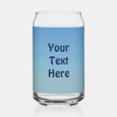 Ich stehe in Israel Dosenglas (Rückseite)