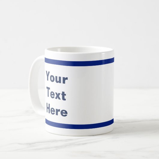 Ich stehe in Israel Kaffeetasse (Vorderseite Links)