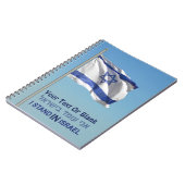 Ich stehe in Israel Notizblock (Linke Seite)