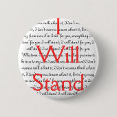 Ich stehe (Knopf) Button (Vorderseite)