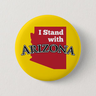 Ich stehe mit Arizona Button