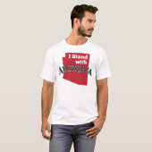 Ich stehe mit Arizona T-Shirt (Vorne ganz)