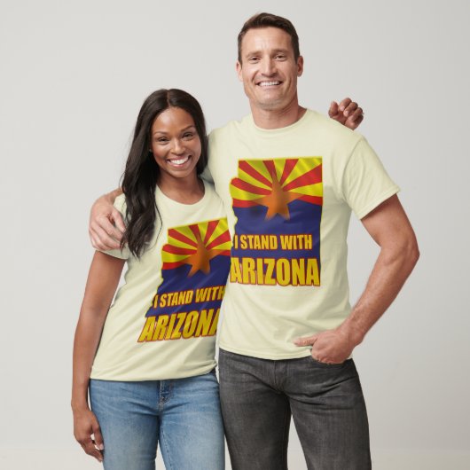 Ich stehe mit Arizona T-Shirt (Unisex)
