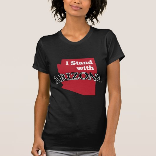 Ich stehe mit Arizona T-Shirt (Vorderseite)
