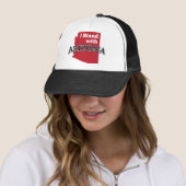 Ich stehe mit Arizona Truckerkappe (Beispiel)