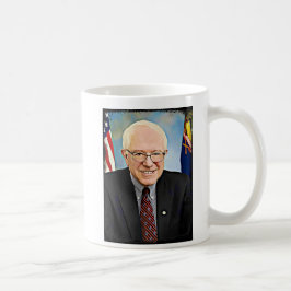 Ich stehe mit Bernie Sanders Politischer Kaffee-Ta Kaffeetasse