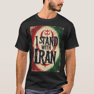 Ich stehe mit dem Iran solidarisch gegen den Krieg T-Shirt