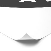 Ich stehe mit dem Text der palästinensischen Flagg Poster (Ecke)