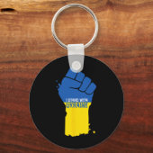 Ich stehe mit der Ukraine 11 Schlüsselanhänger (Vorderseite)
