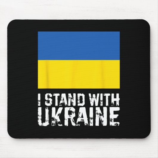 Ich stehe mit der Ukraine 5 Mousepad (Vorne)
