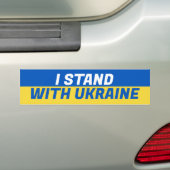 Ich stehe mit der Ukraine Autoaufkleber (Auf Auto)